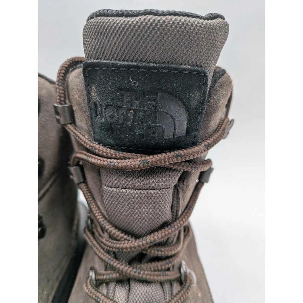 The North Face Chilkat V 400 Waterproof Winter Boots Brown Black Mens NF0A5LW3